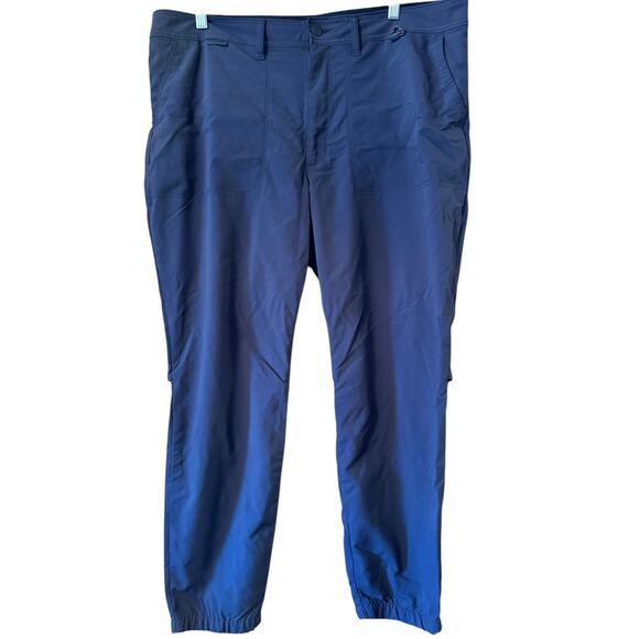 Columbia Mens Navy Blue Convertible Hiking Cargo Pants - Picture 1 of 10